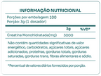 Creatina 100% Monohidratada Global Nutrition 300g – Alta Pureza e Sem Sabor