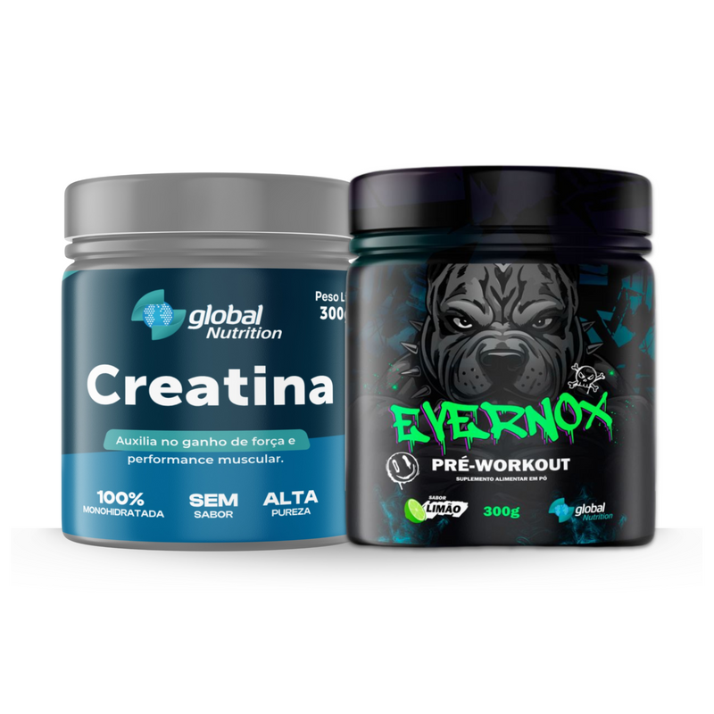 Kit Explosão de Séries – Pré-Treino + Creatina (Lançamento)