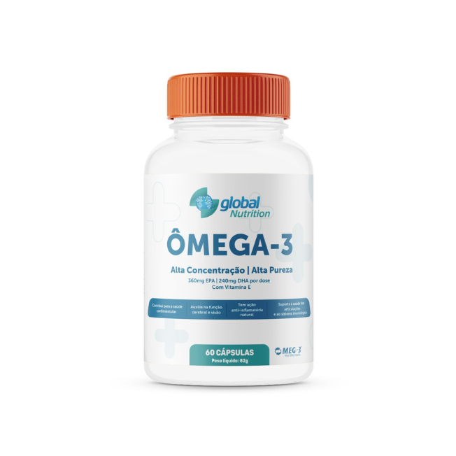 Ômega-3 360mg EPA + 240mg DHA